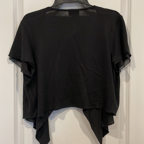 Ladies black shrug. Never worn. - Picture 3 of 4